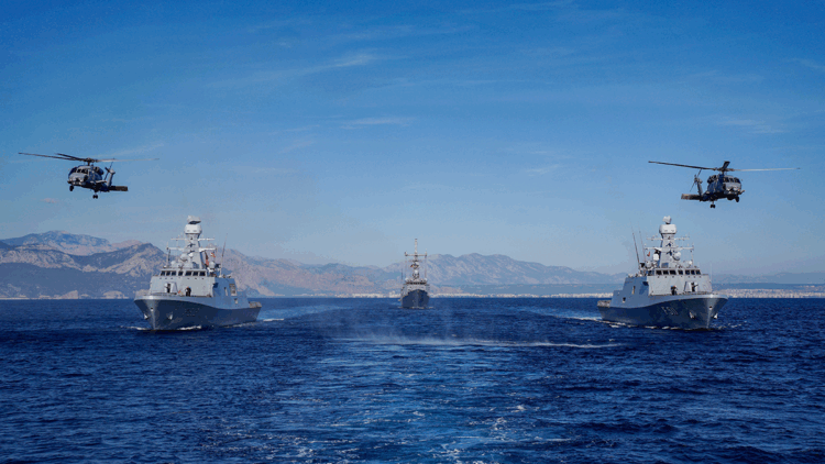 Doğu Akdeniz'deki tatbikatta 'barış ve istikrar' vurgusu