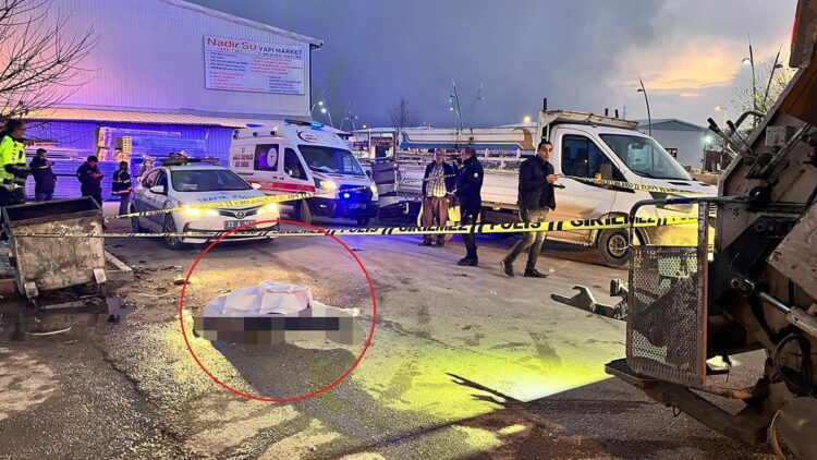 Elazığ'da çöp kamyonunun altında kalan belediye işçisi öldü