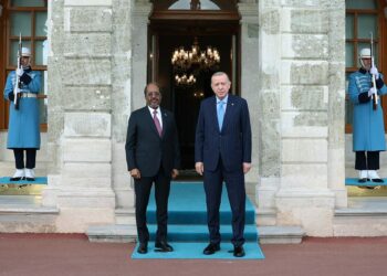 Erdoğan Somali Cumhurbaşkanı ile bir araya geldi