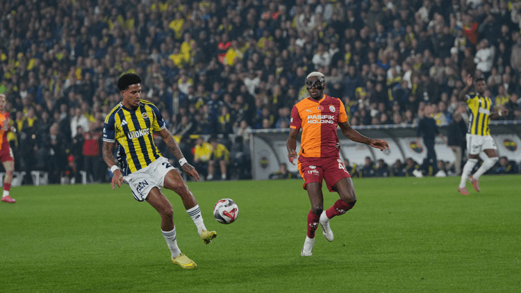 Fenerbahçe Galatasaray ile 1-1 berabere kaldı