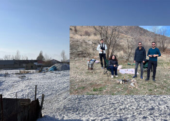 Hakkari’nin bir ilçesinde dondurucu soğuk, diğerinde bahar havası