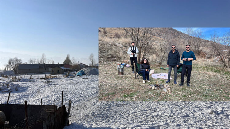 Hakkari’nin bir ilçesinde dondurucu soğuk, diğerinde bahar havası