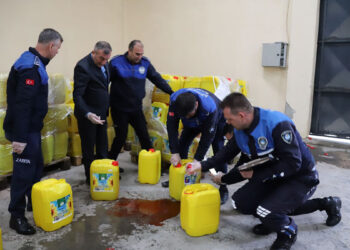 İçine su karıştırılmış 73 bin litre sıvı yağ ele geçirildi