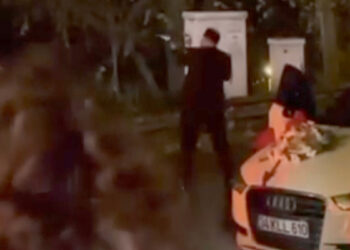Beykoz'da düğün konvoyunda pompalı tüfekle havaya ateş açan 2 şüpheli yakalandı