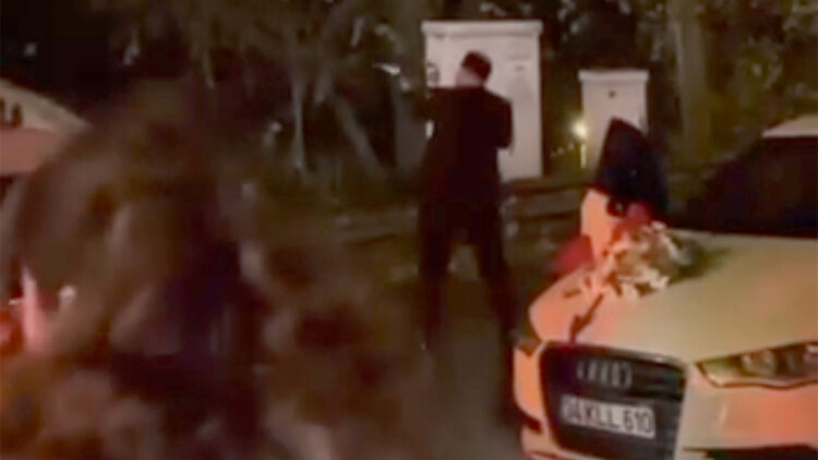 Beykoz'da düğün konvoyunda pompalı tüfekle havaya ateş açan 2 şüpheli yakalandı