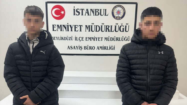 Beylikdüzü'nde 3 farklı iş yerine girerek hırsızlık yapan şüpheliler yakalandı