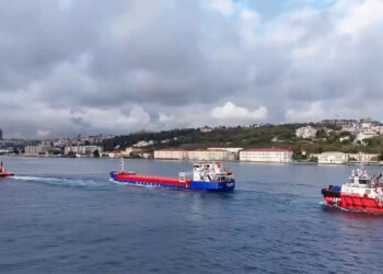 SEA ARIES isimli kuru yük gemisi Ahırkapı Demir Sahası'na çekildi