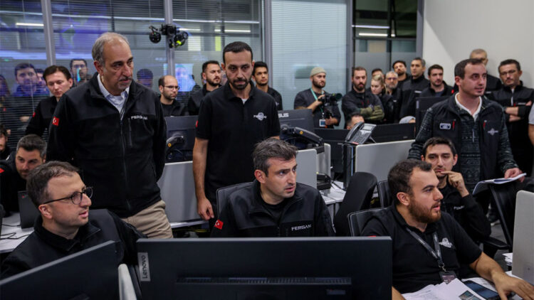 Türkiye'nin ilk yörünge transfer aracı uzayda