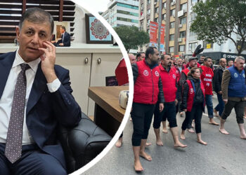 Cemil Tugay'dan ‘çıplak ayaklı’ eylem açıklaması