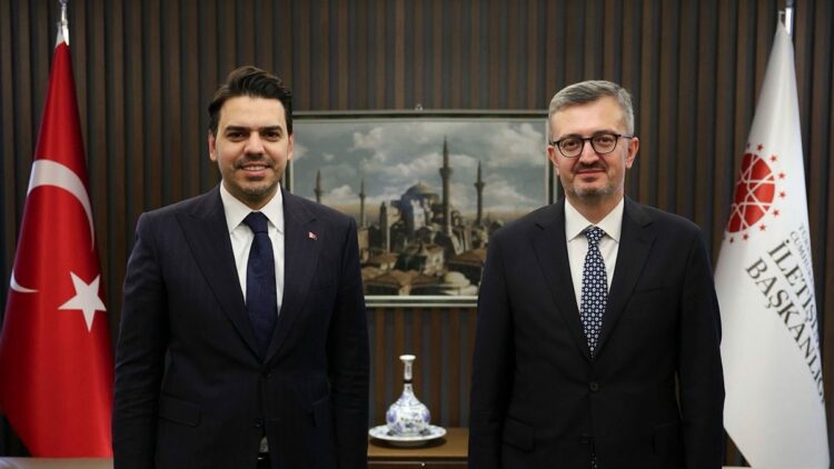 İletişim Başkanı Burhanettin Duran, TİKA Başkanı Abdullah Eren ile görüştü