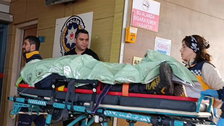 Kazada bilincini kaybeden sürücü donmak üzereyken bulundu