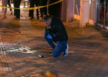 Bursa'da kokoreççi önünde cinayet