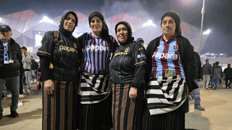 Karadeniz kadınlarının yayladan stadyuma uzanan Trabzonspor tutkusu