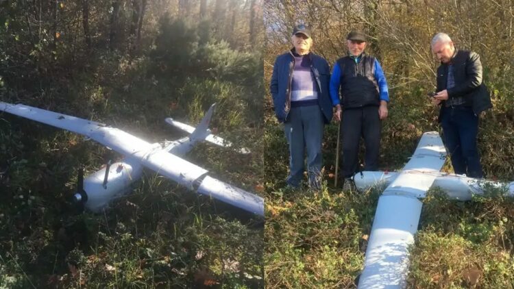 Kocaeli'de İnsansız Hava Aracı düştü