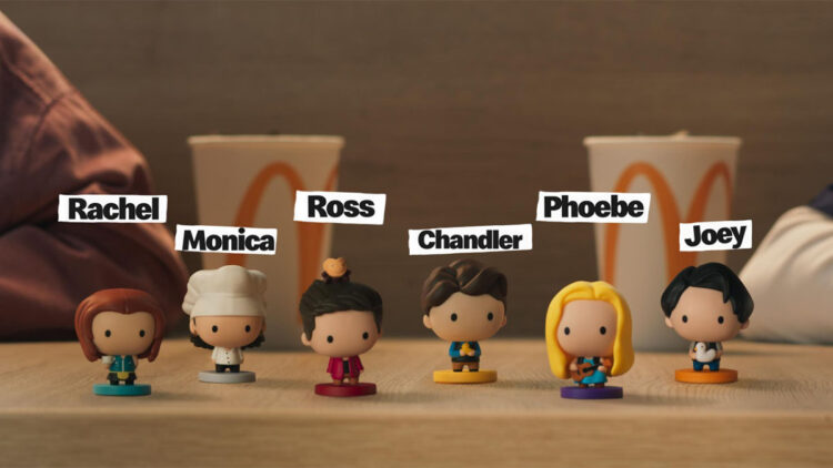 McDonald's Türkiye'den Friends hayranlarına özel menüler ve koleksiyon figürleri