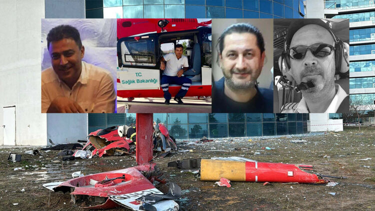 Muğla'da helikopter kazasında hayatını kaybedenler anıldı