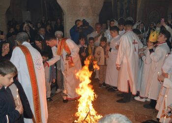 Mardin'de Süryaniler, Doğuş Bayramı’nı kutladı
