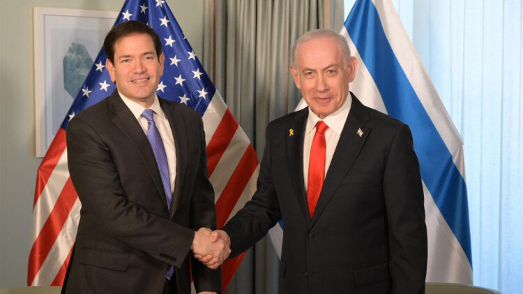 Netanyahu, Trump ile görüşmeden önce Marco Rubio ile bir araya geldi