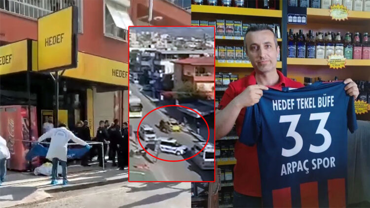 Önce komşusu anne ve oğlunu ardından büfeciyi öldürdü