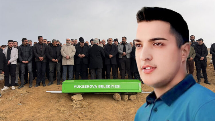 Zernek Baraj Gölü'ne yuvarlanan otomobilde ölen Furkan Özdemir toprağa verildi