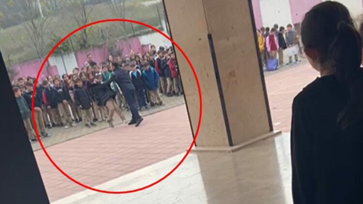 Okul müdürü, öğrenciyi yakasından tutup yere savurdu; İnceleme başlatıldı