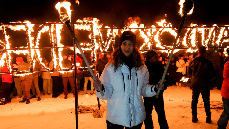 Palandöken Kayak Merkezi'nde görkemli sezon açılışı