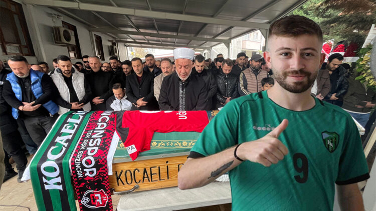Silahlı kavgada ölen futbolcu toprağa verildi
