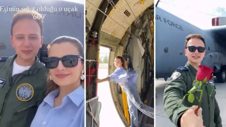 Şehit pilotun eşinin paylaşımı yürekleri dağladı: 609 no'lu uçak...