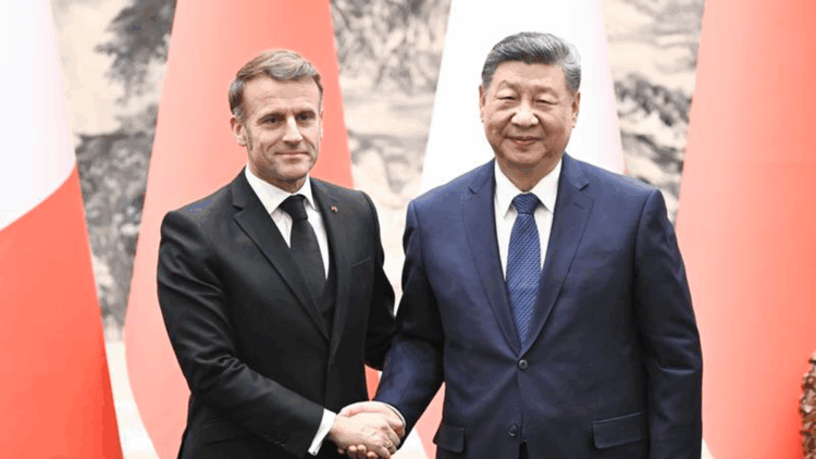 Şi ve Macron, Çin-Fransa İş Konseyi Toplantısı'na katıldı