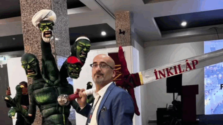 Şişli'de tepki çeken heykeli yapan ve sergileyenler gözaltına alındı