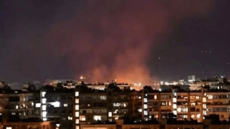 Suriye'nin başkenti Şam'da patlama