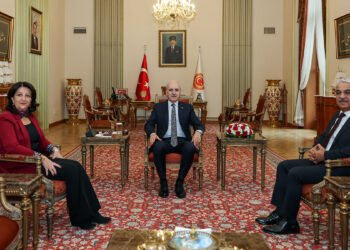 Numan Kurtulmuş DEM Parti İmralı heyetini kabul etti