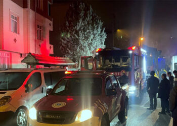 Tekirdağ'da evde yangın; 1 kişi ağır yaralandı