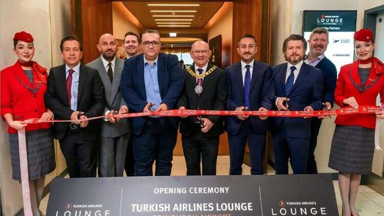 THY, Avrupa'daki ilk özel yolcu salonunu Edinburgh Havalimanı’nda açtı