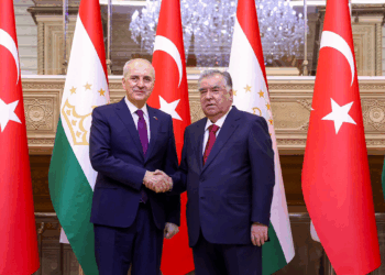 Tacikistan Cumhurbaşkanı Rahman, TBMM Başkanı Kurtulmuş’u kabul etti