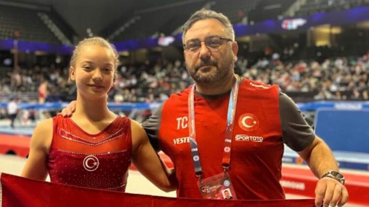 Trambolin cimnastikte bir Türk ilk kez dünya ikincisi oldu; hedefi olimpiyat