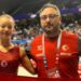 Trambolin cimnastikte bir Türk ilk kez dünya ikincisi oldu; hedefi olimpiyat