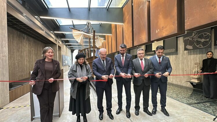Troya Müzesi Denizcilik Sergi Alanı açıldı
