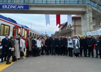 Turistik Doğu Ekspresi Erzincan’da