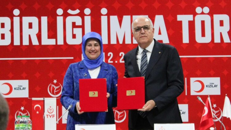 Türk Kızılay ve TVF'den iş birliği protokolü