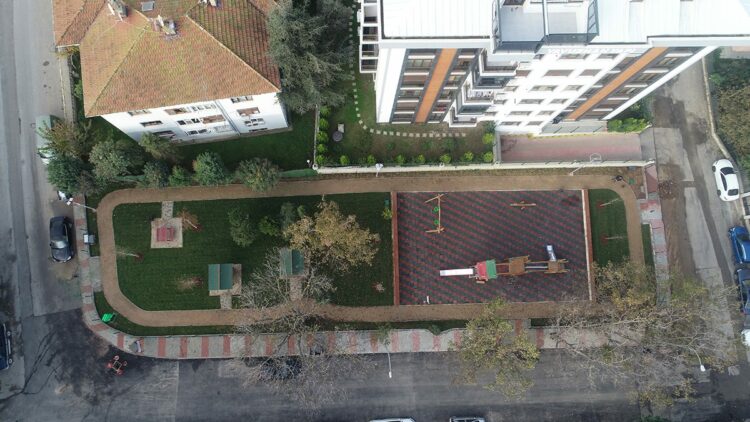 Tuzla'da Derya Parkı yenilendi