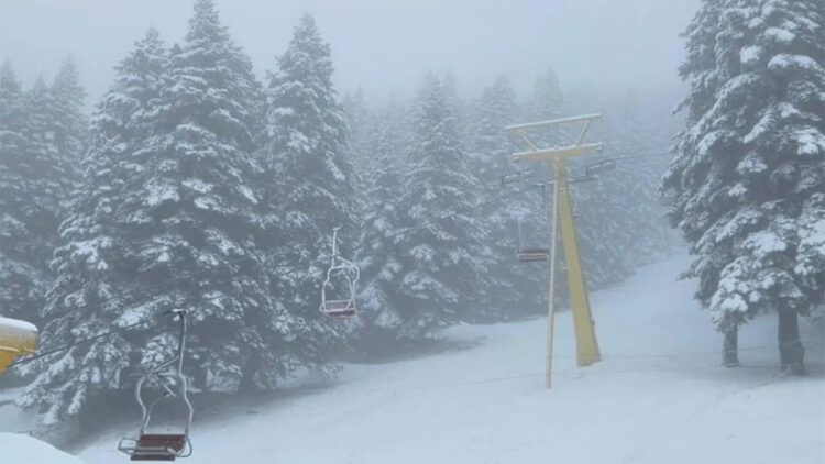 Uludağ’da kar kalınlığı 18 santimetreye ulaştı