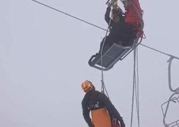 Uludağ’da gerçeğini aratmayan kurtarma tatbikatı