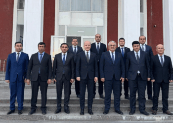 YÖK Başkanı Prof. Dr. Özvar, Tacikistan Milli Üniversitesi’ni ziyaret etti