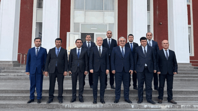 YÖK Başkanı Prof. Dr. Özvar, Tacikistan Milli Üniversitesi’ni ziyaret etti