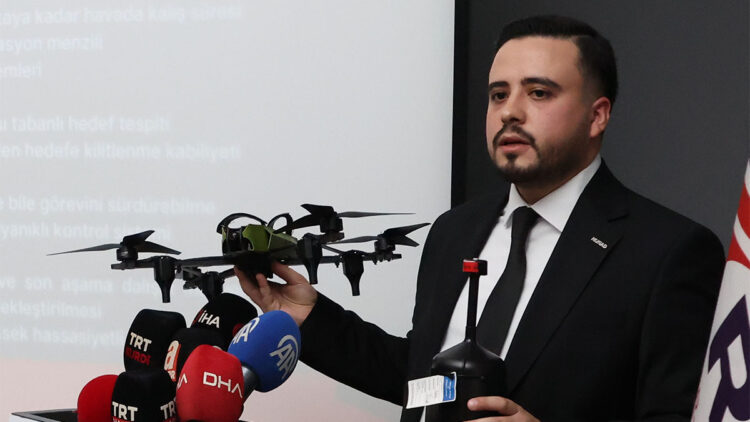 Yüksek lisans öğrencisi FPV kamikaze dron geliştirdi