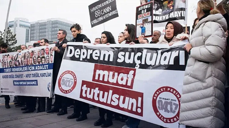 Deprem suçları Covid düzenlenmesinden çıkarıldı