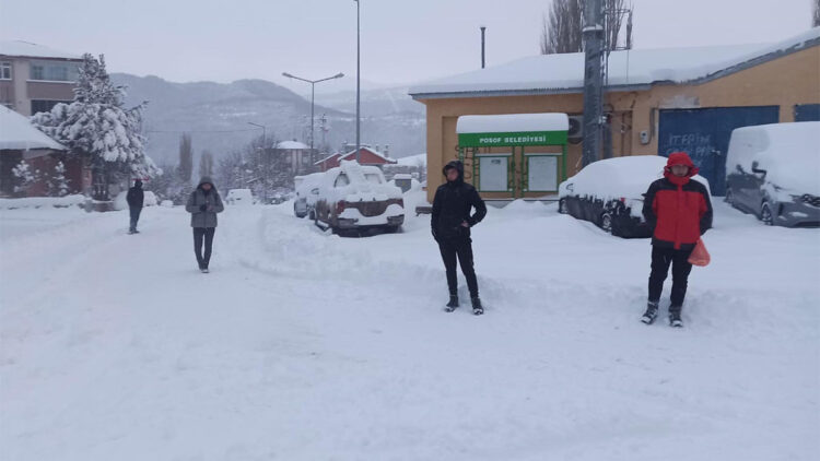 Amasya’da sahte kar tatili paylaşımlarına yalanlama