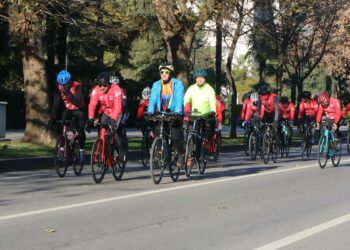 ‘Sarıkamış Şehitleri Anısına İstanbul’dan Kars’a’ anma sürüşü kafilesi, Samsun’da