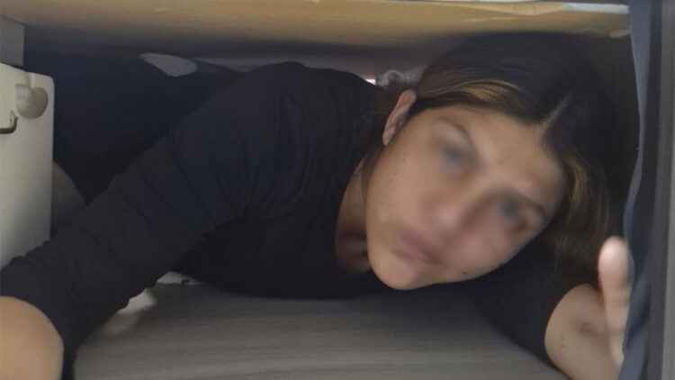 107 suçtan kaydı bulunan şüpheli, bazanın altında yakalandı